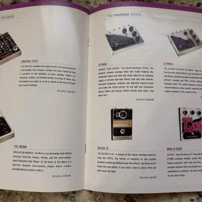 Electro-Harmonix Catalog 2002 holy hillier grail Russian big muff baseballs small stone graphic fuzz wiggler worm poly chorus memory Man tube zipper hot tubes image 2