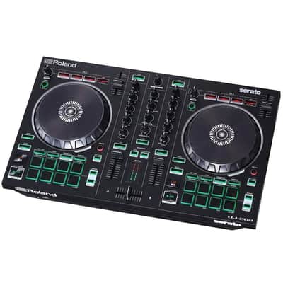 Mint Roland Two-channel, Four-deck Serato DJ Controller with Serato DJ Pro upgrade (DJ-202) image 2