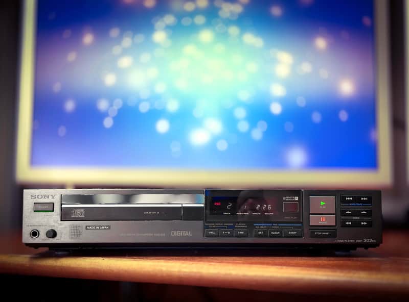 SONY CDP-302ES 🌈RaRe🌈 (1984) Vintage Stereo Compact Disc Deck