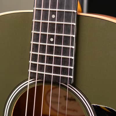 Taylor GS Mini-e Special Edition Acoustic/Electric Guitar - Olive with GS Mini Bag image 11