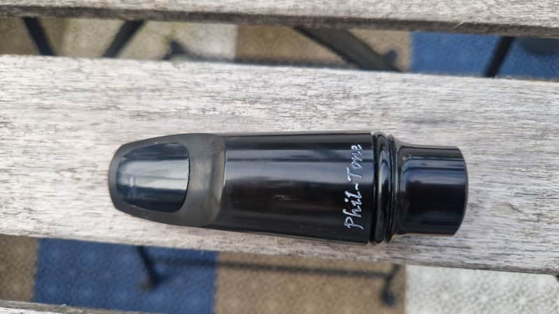 Phil-Tone Intrepid 0'110 tenor saxophone mouthpiece rubber image 1