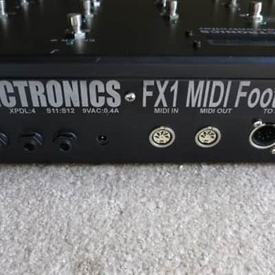 Axess Electronics FX1 Midi Foot Controller 2006 Black image 2