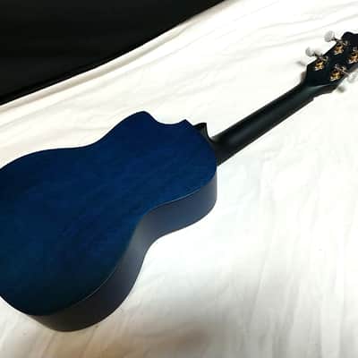 LUNA Great Wave Concert acoustic UKULELE new Mahogany UKE w/ GIG BAG image 5