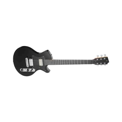 Stagg SVY SPCL BK Silveray Series Special Model Solid Mahogany Body 6-String Electric Guitar image 3