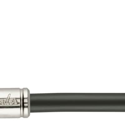 Fender Professional Series Kill Switch Instrument Cable, Straight/Angle, 15', Black image 3