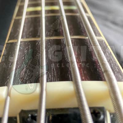 YAMAHA SB-50 VINTAGE 1972 RARE MIJ 'DHARMA' BASS BLACK *SUPER CONDITION* w/OHSC image 14