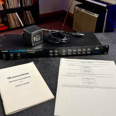 Alesis QuadraVerb PLUS Ver 2.03 Vintage Digital Effects Processor Shoegaze Reverb My Bloody Valentine image 7