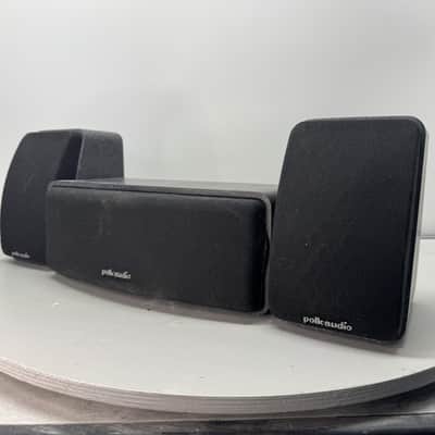 Polk Audio RM Series II Satellite Speakers 3pc Set Front Center Left Right HiFi image 2