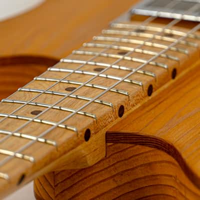 Malinoski Nero Bass #398 – 30" Short Scale Hollowbody with Handwound Type14HB Pickups image 7