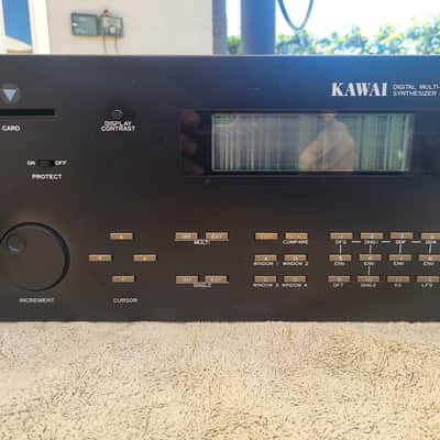 Kawai K5M Rackmount Digital Synthesizer Module 1987 - Black