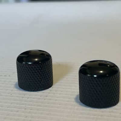 2000's Korean Era Ibanez S520EX S & RG Series Black Factory Metal Push On Style Knob Set image 1
