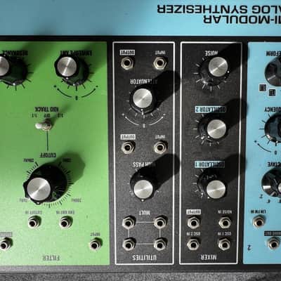 Moog Grandmother 32-Key Semi-Modular Analog Synthesizer 2018 - Present - Black / Multi-Colored Panel image 8