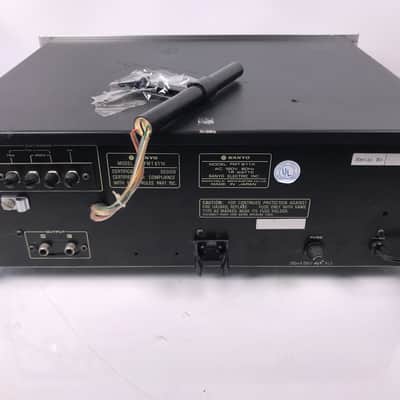 SANYO FMT 611K Vintage AM/FM Stereo Tuner image 5
