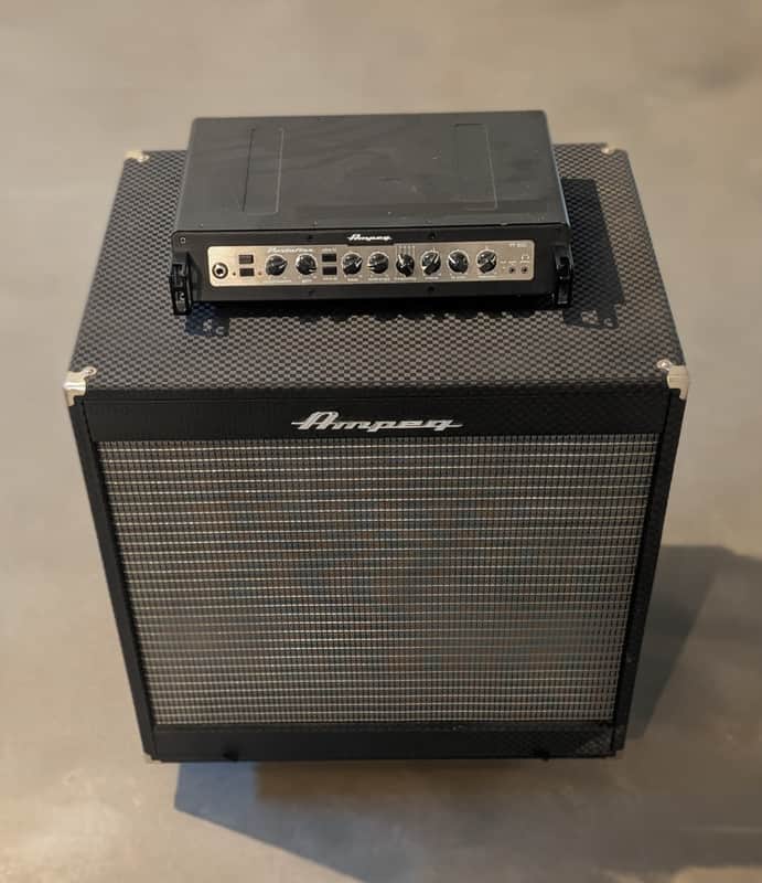 Ampeg PF-800 Portaflex 800-Watt Bass Amp Head 2013 - Present - Black image 1