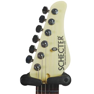2015 Schecter USA Traditional Vintage White SSS w/ OHSC image 2