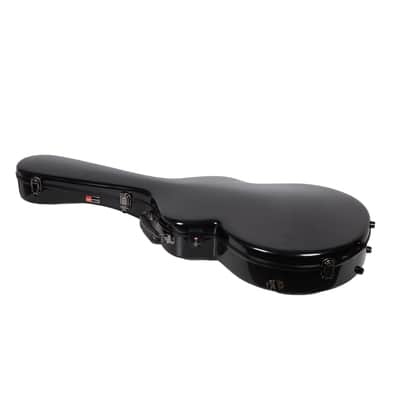 Crossrock 335 Style Electric Guitar Hard Case, Semi-acoustic & Hollow body Case - Black image 6