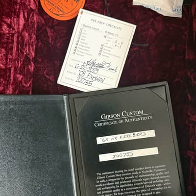 Gibson Custom M2M 1965 Non-Reverse Firebird VOS image 8