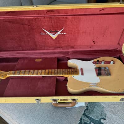Fender Custom Shop - Telecaster Nocaster 52' Heavy Relic Blonde image 4