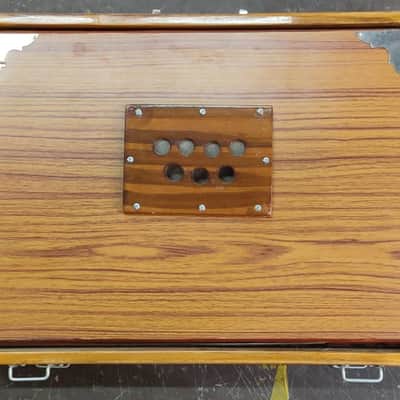 440 Hz Tattva Perfectly-Tuned Full Teakwood Indo-Gaelic SHRUTI BOX / SURPETI. C to C'. 13 Stoppers image 3