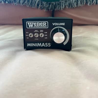 Weber MiniMass 50-Watt Attenuator 2010s - Black image 1