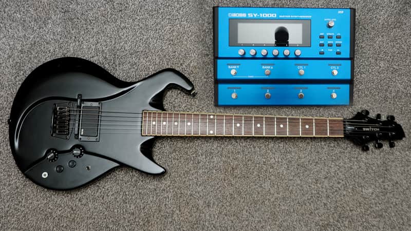 Boss SY-1000 Guitar Synthesizer & Switch Vibracell Midi/Synth Guitar Package (w/ 13-Pin GK Cable) image 1
