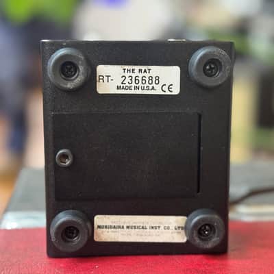 1998 Pro Co RAT 2 "Flat Box" Distortion Pedal - LM308N Loaded image 3