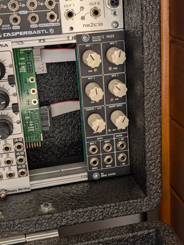ADDAC 703 Discrete Mixer 2010s - Black image 1