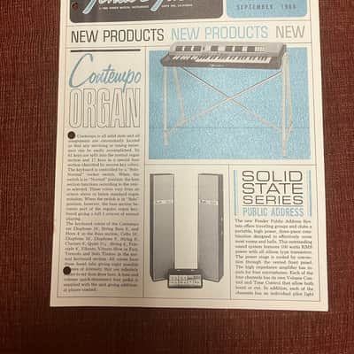Fender Facts Newsletters 1965-67 image 5