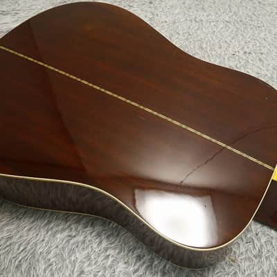 1970's made MORRIS High quality made Acoustic Guitar W-18 Made in Japan No.2 image 13