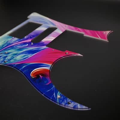 Fractal #1 / Ibanez Pickguard / RG350 / JEMJR / Graphic / Stormguitar image 3