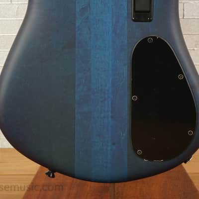 Spector Euro 5 LX Left Handed - Black & Blue Matte image 11
