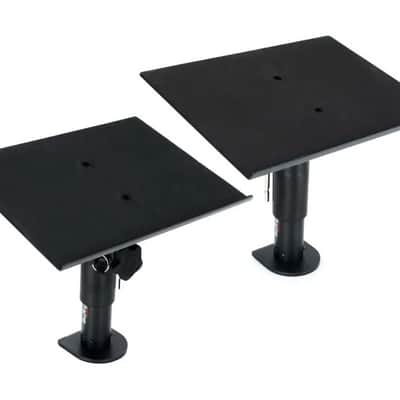 Gator GFW-SPKSTMNDSKCMP Clamp-On Studio Monitor Stands (Pair) 2020s - Black image 4