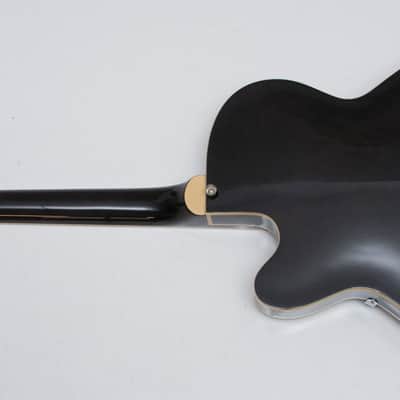 Italia Torino Semi Hollow guitar in Silver Sparkle Made in Korea w/ Original Gigbag image 4
