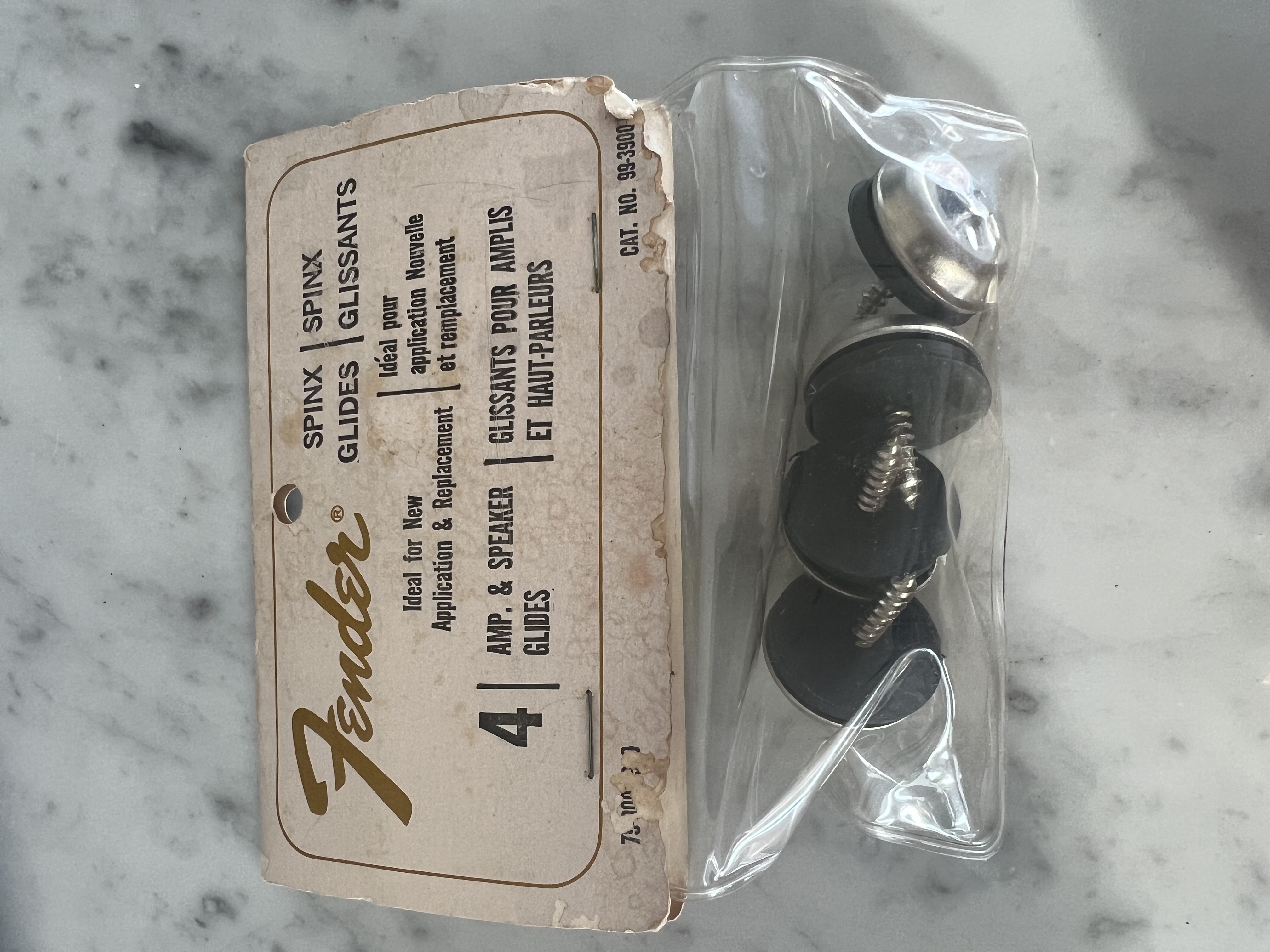 1970’s Fender Glides Spinx Amp Silverface Blackface Rare Vintage Case Candy NOS