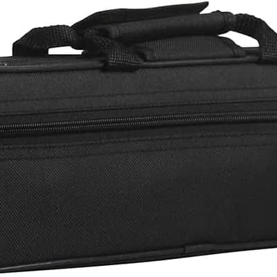 16 Holes C Flute Case Flute Bag Gig Bag Backpack Box Water-resistant 600D Foam Cotton Padding with Adjustable Single Shoulder Strap image 2