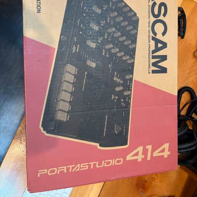 TASCAM Portastudio 414 MKI 4-Track Cassette Recorder 1990s - Blue image 2