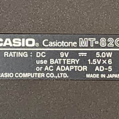 Casio Casiotone MT-820 +Rom Pack/RO-554 image 6