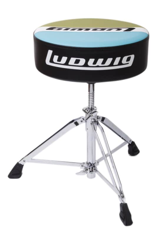 Ludwig Atlas Classic Blue/Olive Round Throne (LAC49TH) image 1