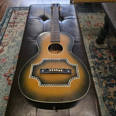 1930s Bronson Music Corporation - Regal Square Neck Parlor Hawaiian Lap Steel Guitar - w/ Case image 9