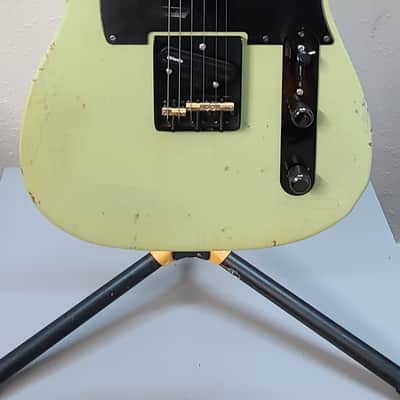 MJT All Parts Telecaster VIDEO NOW 👂 ITEXCELLENT 🎸 Relic Partscaster Demarzio - P90 Neck 2026 - Green image 2