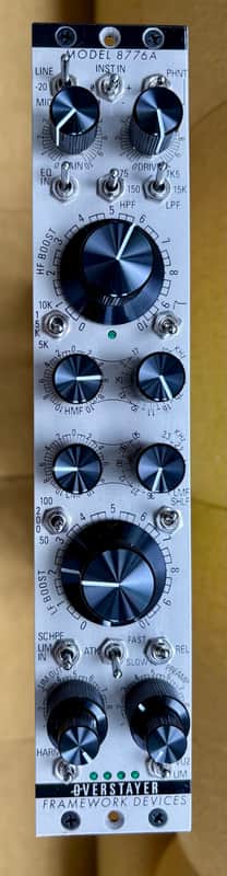 Overstayer Recording Equipment 8776A Imperial Channel - Black / Grey image 1