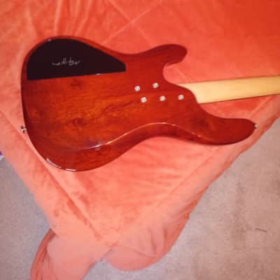 Maurizio Uber Bass Jazz Bass J4  Custom Special Bartolini 9SU Pickups Delano Sonar 3 Preamp 8.4 lbs image 2