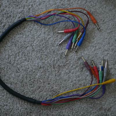 Hosa CPP801 CPP801 8 1/4" TS Patch Snake - 1 Meter 2010s - Standard image 1