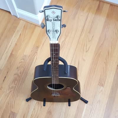 Harmony Roy Smeck Professional Tenor Guitar 1930s - Sunburst Mahogany image 10