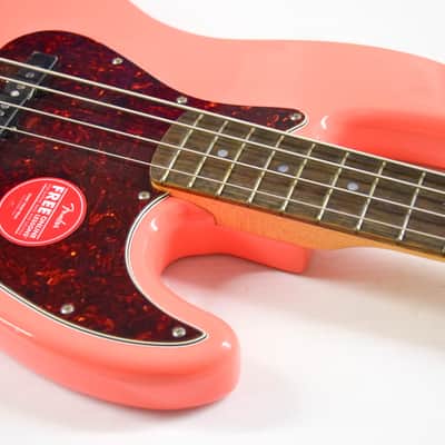Squier Classic Vibe '60s Jazz Bass - Tahitian Coral image 5