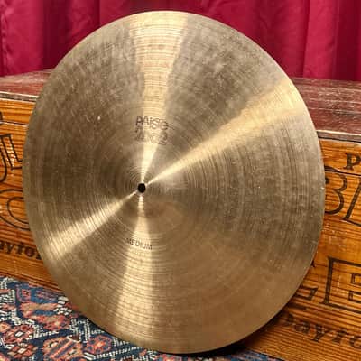 18” Paiste 1976 Black Label 2002 Crash Cymbal 1526g image 2