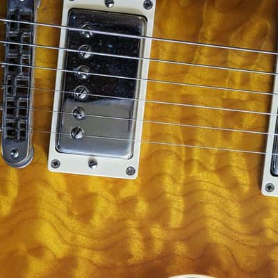 2002 Gibson Custom Shop Les Paul Elegant - AAAA - Amber Quilt Top - 7lbs - 12oz image 14