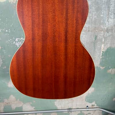 Recording King Rattlesnake Wood Body Resonator Guitar - Brown Satin image 10