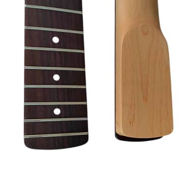 32" Medium Scale Bass Neck – Fits Fender Jazz & P Bass – Maple Neck, Rosewood Fingerboard image 2