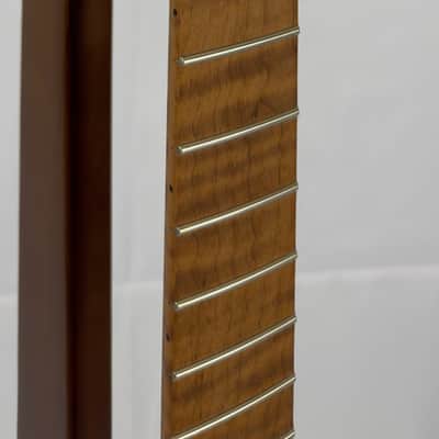 Warmoth Warhead Headstock Electric Guitar Neck 2025 - Roasted Flame Maple image 5